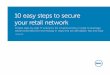 10 easy steps to secure your retail networkwebobjects.cdw.com/webobjects/.../eBook-Network-security-for-retail... · 10 easy steps to secure your retail network ... anti-malware and