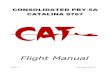 CONSOLIDATED PBY-5A CATALINA 9767hydroz.net/simu/PBY_N9767/manuals/manual_A.pdf · CONSOLIDATED PBY-5A CATALINA 9767 Flight Manual ... 1.2 About this manual ... 4 CANSO Flight Operations