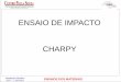 ENSAIO DE IMPACTO CHARPY - …claudemiralves.weebly.com/uploads/3/8/6/2/3862918/charpy.pdf · RESISTÊNCIA DOS MATERIAIS Aula 11 – FLEXÃO EXERCÍCIOS CONTROLE DE QUALIDADE INDUSTRIAL