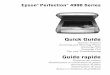 Quick Guide Guide rapide - Epson · transmitted in any form or by any means, electronic, mechanical, photocopying, recording, or otherwise, without the prior written permission of