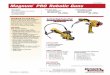 Magnum PRO Robotic Guns Product Info - Lincoln Electric · Magnum ® PRO Robotic Guns. ACCESSORIES. Processes. External Dress Torches. MIG, MIG Pulsed, Flux-Cored. ... (Fanuc 50 iC)