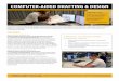 COMPUTER-AIDED DRAFTING & DESIGN ·  · 2018-05-23Computer-Aided Drafting & Design minor students complete 18 credits of technical courses. One of these is a foundational course