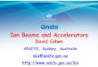Ion Beams and Accelerators - ANSTOapo.ansto.gov.au/.../6490/1/Ion_Beams_And_Accelerator_Applications.… · Ion Beams and Accelerators David Cohen ANSTO, Sydney, Australia ... (MV)