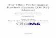 The Ohio Performance Review System (OPRS) Manualdas.ohio.gov/Portals/0/DASDivisions/HumanResources/ORGDEV/pdf/Org...The Ohio Performance Review System (OPRS) Manual Instructions and