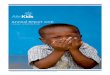 Annual Report 2016 Report 2016 1 January - 31 December 2016 U egister .: 1141028 egister W3024 2 FRONT COVER: Cheeky Victor is one of thousands of at-risk children who we ensured were