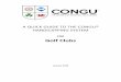 FOR Golf Clubs - CONGU€¦ · 3 A Quick Guide to the CONGU Handicapping System (January 2016) INTRODUCTION One of the reasons why golf is a popular sport is that golfers of differing