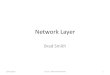 Network Layer - Courses · • Link-layer (layer 2) ... • Only one protocol at the network layer. ... TCP IP Network Access Application protocol