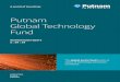 Global Technology Fund Semi-Annual Report · before sales charge Putnam Global Technology Fund ... synchronized global growth recovery, led by ... Global Sector Global Technology