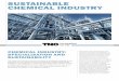 Sustainable Chemical Industry - TNO · SUSTAINABLE CHEMICAL INDUSTRY ... TNO employs these proposals to help the chemical ... SAFE DESIGN Sustainability and safety are of key