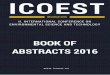 ICOEST 2016 -Book-of-Abstracts - International … · patterns in lake danao national park, ormoc, leyte, philippines ... heavy metals analysis in irrigation water and sugar beet
