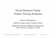 Pulsar Timing Analysis - Raman Research Institute · Pulsar Timing Analysis ... Event data file name[P2010_events_diffuse_gti.fits] ... TEMPO2 with Fermi plugin or manual entry of