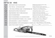 IPCS 46 deckTranslate this page CHAINSAW Operating Instructions Translation of the original Operating Instructions GB ... Cutter setting standards: WARNING Be sure to wear safety gloves