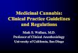 Medicinal Cannabis: Clinical Practice Guidelines … Cannabis: Clinical Practice Guidelines and Regulations ... Vosburg SK, Nasser J, Bennett A, Zubaran C, Foltin RW ... Ca. CANNABINOID