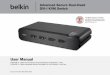 Advanced Secure Dual-Head DVI-I KVM Switch - Belkin · Advanced Secure Dual-Head DVI-I KVM Switch User Manual ... (e .g . keyboard, mouse, display, ... Below is a summary of the main