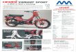 DS50Brochure.pdf · .New high torque variator driven by six centrifugal weights with the broadest range of variator ratio available on automatic scooters in the world mar-