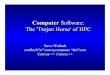 Computer Software: The 'Trojan Horse' of HPC - … · Computer Software: The 'Trojan Horse' of HPC ... SEISMIC ) R Convey – ISA ... code) Coprocessorcode) C/C++ Fortran95)