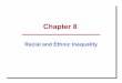 Chapter 8 · Racial and Ethnic Inequality Majority and Minority Groups A majority group – is one that is culturally, economically and politically dominant