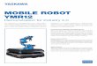MOBILE ROBOT YMR12 - Yaskawa of a person around the mobile robot is secured by safety- ... MOBILE ROBOT YMR12. Technical Specification ... Technical data may be subject to change