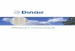 PRODUCT CATALOGUE - Dinair.se · Our bag filters in the filter classes F5, F6, F7 and F8 are P-labelled ... Coarse filters are tested up to 250 Pa final pressure drop. **) 
