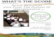 WHAT’S THE SCORE - cdn.scoreltd.comcdn.scoreltd.com/pdf/newsletter/July2014.pdf · WHAT’S THE SCORE. ... Score Apprentices compete at 2014 Scottish Engineering Apprentice Craft