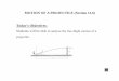 MOTION OF A PROJECTILE (Section 12.6) Today’s …adfisher/2313/PPT Files/12-6.pdf · MOTION OF A PROJECTILE ... CONCEPT OF PROJECTILE MOTION Projectile motion can be treated as