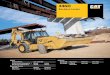 446D Backhoe Loader, AEHQ5579 - ABLE Equipment · These plans can cover the entire machine, including work tools, to help protect the customer’s investment. Product Support. 