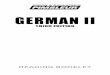 german II - playaway.com · German II Introduction The reading materials for German II, Third Edition will be found at the end of the course. We recommend doing the Readings after