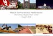 Hitachi Environmental Performance · © Hitachi Computer Products (America) Inc. 2016 All rights reserved. Hitachi Environmental Performance International Supply Chain Center May