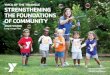 YMCA OF THE TRIANGLE STRENGTHENING THE FOUNDATIONS … · STRENGTHENING THE FOUNDATIONS ... healthy living and volunteerism are not new ... To put Christian principles into practice
