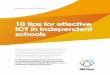 10 tips for effective ICT in Independent schoolsshop.rm.com/.../10_tips_for_effective_ICT_in_Independent_schools.… · 10 tips for effective ICT in Independent ... the best value