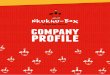 company profile - Nkukhu Box Company Profile.pdf · 5. 4. our strategy vision statement business strategy mission statement business goals & objectives economic mission economic intent