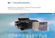 ENERGY-SAVING DRIVE PACKAGE SPRiPM MOTOR & V1000 INVERTER ... · YASKAWA is probably the biggest inverter manufacturer in the world. Furthermore, with a yearly production of ... when