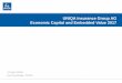 UNIQA Insurance Group AG Economic Capital and …€¦ · Economic Capital Ratio (ECR-ratio) stable at 210% (2016: 215%) ... Strong operating earnings in Life and Health alongside