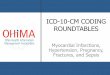 ICD-10-CM CODING .ICD-10-CM CODING ROUNDTABLES ... Coding Scenario #1 Answers ... with stage 1 through