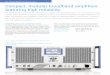 Broadband amplifiers Compact, modular broadband … · 28 Compact, modular broadband amplifiers featuring high reliability The R&S®BBA100 is a new family of broadband amplifiers