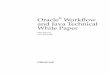 Oracle Workflow and Java Technical White Paper Release … · 1 – 4 Oracle Workflow and Java} If you have already established a JDBC connection, you can simply set that connection