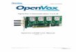 OpenVox Communication Co · G410P User Manual OpenVox Communication Co. LTD. URL:  3 Contents General Safety Instructions 