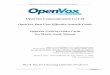 OpenVox Communication Co.Ltd OpenVox-Best Cost … · OpenVox GSM/WCDMA Cards On Elastix Guide Manual OpenVox ... OpenVox-Best Cost Effective Asterisk Cards OpenVox GSM/WCDMA 