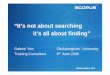 “It’s not about searching it’s all about finding” · “It’s not about searching it’s all about finding ... CrossRef titles plus 813 non-CrossRef titles ... (USPTO) European
