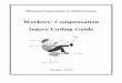 Workers’ Compensation Injury Coding Guide · An electronic version of the “Workers’ Compensation Injury Coding Guide ... Please review the Coding Helps in the next section for