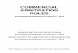 COMMERCIAL ARBITRATION RULES - JCAA · ARBITRATION RULES. STANDARD ARBITRATION CLAUSE ... The Osaka Chamber of Commerce & Industry Bldg. 2-8, ... Rule 10. Representation and 