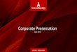 Corporate Presentation - cannaroyalty.comcannaroyalty.com/wp-content/uploads/2018/04/crz-mar-corp-deck-v5.pdf · INVESTOR PRESENTATION STOCK DISCLAIMERS Forward Looking Information