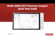 4200A-SCS Parameter Analyzer Quick Start Guidedownload.tek.com/manual/4200A-903-01_A_Sep_2016_web.pdfModel 4200A-SCS Parameter Analyzer Quick Start Guide ... procedures and proper