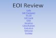 EOI review - Moore Public .EOI Review Cells Cell Transport PS-CR Cell Cycle DNA Genetics Classification