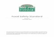 Food Safety Standard - Rhode Island Community Food Bankrifoodbank.org/wp-content/uploads/2016/02/Food-Safety-Standard-for... · This comprehensive guide will serve as the Rhode Island