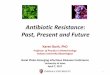 Antibiotic Resistance: Past, Present and Future · Antibiotic Resistance: Past, Present and Future ... 656 (1976); Ashford et al. Lancet 2:657 (1976); ... Antibiotic Resistance: Past,