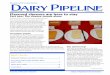 Dairy Pipeline - CDR · project to add some kid favored flavors ... to the difference in casein content of cow’s vs. sheep’s milk. ... Casein Cow Goat