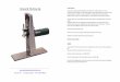 Howard Fluting Jig Specification - Paul Howard Woodturner · Greater spindle height can be achieved by using a base plate on the lathe bed. A base ... design an tter, guid ... Howard