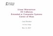 Linear Momentum 2D Collisions Extended or Composite ...nebula2.deanza.edu/~lanasheridan/4A/Phys4A-Lecture33.pdf · Linear Momentum 2D Collisions Extended or Composite Systems Center
