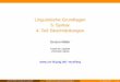 Linguistische Grundlagen 5. Syntax 4. Teil: Beschränkungenhome.uni-leipzig.de/muellerg/mu461.pdf · Gereon Müller (Institut für Linguistik) 04-006-1001: Linguistische Grundlagen